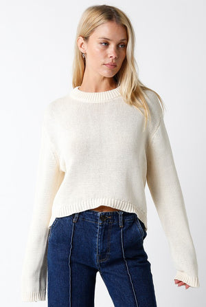 L/S Cropped Sweater